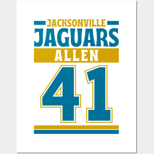 Jacksonville Jaguars Allen 41 American Football Edition 3 Posters and Art